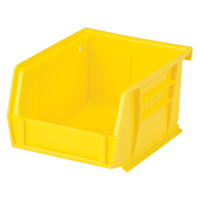 Stack & Hang Bin, 4-1/8" W x 3" H x 5-3/8" D, Yellow Oxford Builders Supplies Inc