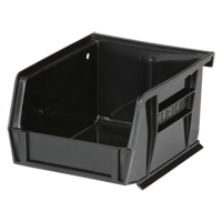 Stack & Hang Bin, 4-1/8" W x 3" H x 5-3/8" D, Black Oxford Builders Supplies Inc