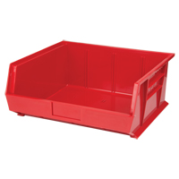 Stack & Hang Bin, 16-1/2" W x 7" H x 14-3/4" D, Red Oxford Builders Supplies Inc