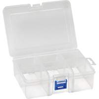 Boîte &agrave; compartiments en plastique, 4,75" la x 6,75" p x 2,25" h, 6 compartiments Oxford Builders Supplies Inc