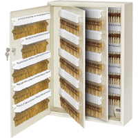 Heavy-Duty Key Cabinet, 730 Keys, Beige Oxford Builders Supplies Inc