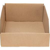 Boîtes profondes en carton ondul&eacute;, 8-3/4" la x 11-1/4" p x 4-1/2" h, Beige Oxford Builders Supplies Inc