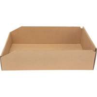 Boîtes profondes en carton ondul&eacute;, 11-3/4" la x 17-1/4" p x 4-1/2" h, Beige Oxford Builders Supplies Inc