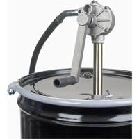 Rotary Type Drum Pump, Aluminum, Fits 15-55 Gal., 6-3/4 oz. per revolution Oxford Builders Supplies Inc