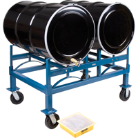 Porte-barils empilables, 2 barils, Capacit&eacute; de 1600 lb, 45-1/2" la x 30" p x 12-1/2" h Oxford Builders Supplies Inc