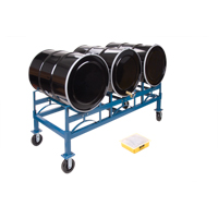 Porte-barils empilables, 3 barils, Capacit&eacute; de 2400 lb, 71-1/2" la x 30" p x 12-1/2" h Oxford Builders Supplies Inc
