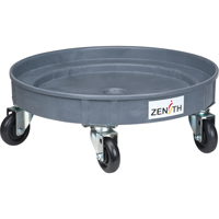 Leak Containment Drum Dolly, 24.25" dia. X 8.625" H, 1.5 US Gal. Spill Cap. Oxford Builders Supplies Inc