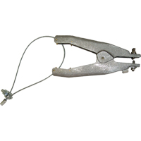 Static Grounding Clamp (GAT Series), Cast Aluminum Body Material, Stainless Steel Cup Point Material, 3 Points Configuration, 1-1/4" Max. Opening Oxford Builders Supplies Inc