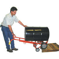 15BT Deluxe Drum Hand Truck, Steel Construction, 30 - 55 US Gal. (25 - 45 Imperial Gal.) Oxford Builders Supplies Inc
