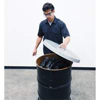 Galvanized Steel Open Head Drum Cover Oxford Builders Supplies Inc