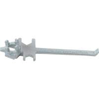 Cl&eacute; pour bouchon-&eacute;crou sp&eacute;cialis&eacute;e &agrave; un seul c&ocirc;t&eacute;, Ouverture de 1-1/2", Poign&eacute;e 7-1/2", Acier moul&eacute; au zinc Oxford Builders Supplies Inc