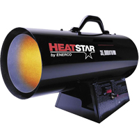 Contractor Series Forced Air Heater, Fan, Propane, 35000 BTU/H Oxford Builders Supplies Inc