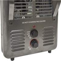 Portable Utility Heater, Fan, Electric, 5120 Oxford Builders Supplies Inc