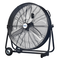 Ventilateur l&eacute;ger mince &agrave; entraînement direct pour usage industriel, Industriel, 3 vitesses, Diam&egrave;tre de 24" Oxford Builders Supplies Inc
