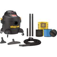 Contractor Series Shop Vacuum, Wet-Dry, 3.5 HP, 6 US Gal. (22.7 Litres) Oxford Builders Supplies Inc