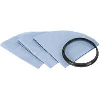 Reusable Dry Vacuum Filter with Mounting Ring Oxford Builders Supplies Inc