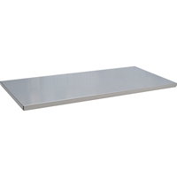 Armoires robustes &agrave; portes creuses - Tablette additionnelle, 38" x 17", Capacit&eacute; de 500 lb, Acier, Gris Oxford Builders Supplies Inc