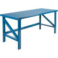 Extra Heavy-Duty Workbenches - All-Welded Benches, Steel Surface Oxford Builders Supplies Inc