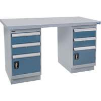 &eacute;tabli pr&eacute;conçu, 72" la x 36" p x 34" h, Capacit&eacute; 2500 lb Oxford Builders Supplies Inc