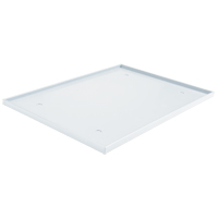 Locker Base Insert, Fits Locker Size 12" x 15", Light Grey, Plastic Oxford Builders Supplies Inc
