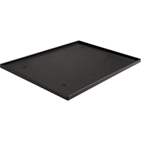 Locker Base Insert, Fits Locker Size 12" x 15", Black, Plastic Oxford Builders Supplies Inc