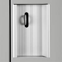 Clean Line Lockerette , 6 -tier, Bank of 4, 48" x 18" x 78", Steel, Grey, Rivet (Assembled) Oxford Builders Supplies Inc