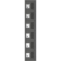 Petits casiers &eacute;conomiques assembl&eacute;s et perfor&eacute;s Clean Line, 6 niveaux, 18" x 72" x 12", Acier Oxford Builders Supplies Inc