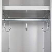 Porte-manteaux pour casiers Clean Line Oxford Builders Supplies Inc