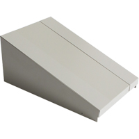 All-Welded Concorde - Heavy-Duty Lockers Sloping Top, 1 Bank, 18" D x 12" W x 6" H, Grey, Steel Oxford Builders Supplies Inc