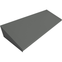 All-Welded Concorde - Heavy-Duty Lockers Sloping Top, 4 Bank, 18" D x 48" W x 6" H, Steel Oxford Builders Supplies Inc