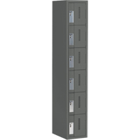 Casiers robustes Concorde, 6 niveaux, 12" x 18" x 72", Acier, Charbon, Soud&eacute; (assembl&eacute;) Oxford Builders Supplies Inc