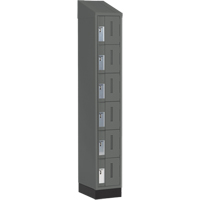 Casiers robustes Concorde, 6 niveaux, 12" x 18" x 82", Acier, Charbon, Soud&eacute; (assembl&eacute;) Oxford Builders Supplies Inc