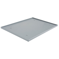 Locker Base Insert, Fits Locker Size 12" x 18", Dark Grey, Plastic Oxford Builders Supplies Inc