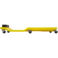Sommier jaune &agrave; profil bas, en plastique robuste Oxford Builders Supplies Inc