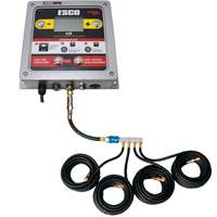 Wall-Mounted Tire Inflation System with 4-Hose Manifold Oxford Builders Supplies Inc