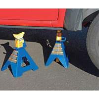 Jack Stand, Locking Handle/Ratchet, 6 tons Capacity, 25-1/4" H Oxford Builders Supplies Inc