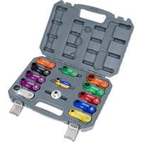 Jeu de d&eacute;connexions &agrave; ressort en aluminium 13 mcx Oxford Builders Supplies Inc