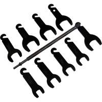 Jeu de 10 cl&eacute;s pneumatiques pour embrayage de ventilateur Oxford Builders Supplies Inc