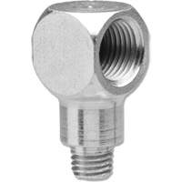 Grease Fitting Adapter with 90-Degree Angle, 1/4"-28 Thread Oxford Builders Supplies Inc