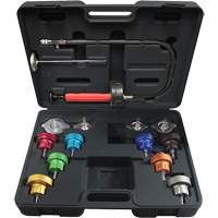 14-Piece Universal Cooling System Pressure Test Kit Oxford Builders Supplies Inc