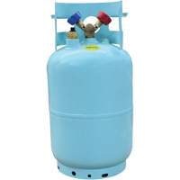30 Lbs DOT-Approved Recovery Cylinder with Float Switch Oxford Builders Supplies Inc