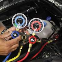 R1234Yf 2-Way Piston Valve Manifold Gauge Set Oxford Builders Supplies Inc