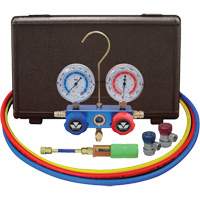 Jeu de manom&egrave;tres pour automobile avec mini-injecteur de colorant et coupleurs manuels Oxford Builders Supplies Inc