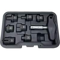 Trousse d'outils pour bouchons de vidange dhuile 8 morceaux Oxford Builders Supplies Inc