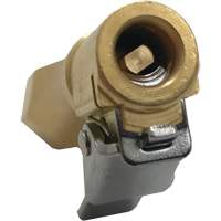 Embout de gonflage droit &agrave; connexion verrouillable – d&eacute;bit ferm&eacute; Oxford Builders Supplies Inc