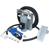 Pompe de transfert de fluide d'&eacute;chappement diesel (DEF) 115 V CA avec support pour cuve GRV et pistolet Oxford Builders Supplies Inc