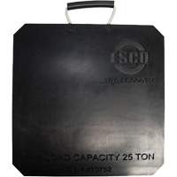 Plaque de support de v&eacute;rin d'une capacit&eacute; de 25 tonnes Oxford Builders Supplies Inc