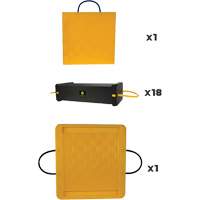 Ensemble de syst&egrave;me de sout&egrave;nement en composite CribLok 20 mcx Oxford Builders Supplies Inc