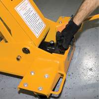 Yellow Jackit Transmission Jack, 2.2 Ton(s) Lifting Capacity Oxford Builders Supplies Inc