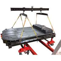Ford EV Battery Dolly with 3600 lbs. Capacity Oxford Builders Supplies Inc
